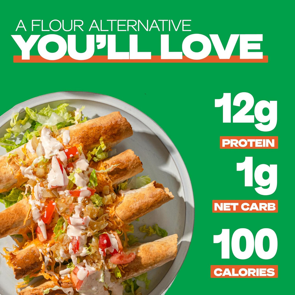 Kaizen Lupin Flour 2Lbs  High Protein, Low Carb, Keto Friendly, Gluten Free Ground Lupini Flour  Non Gmo, Vegan, Low Calorie, High Fiber Lupin Bean