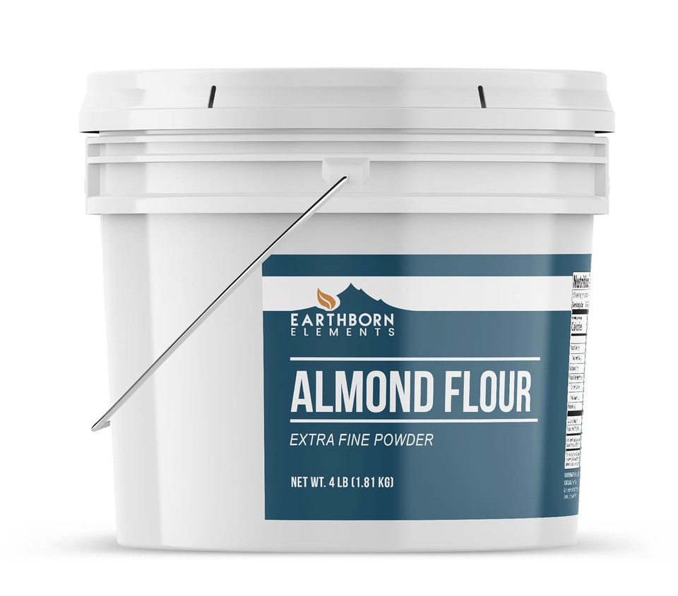 Earthborn Elements Almond Flour 3.5 Gallon Bucket, Extra Fine Powder, Grown In California
