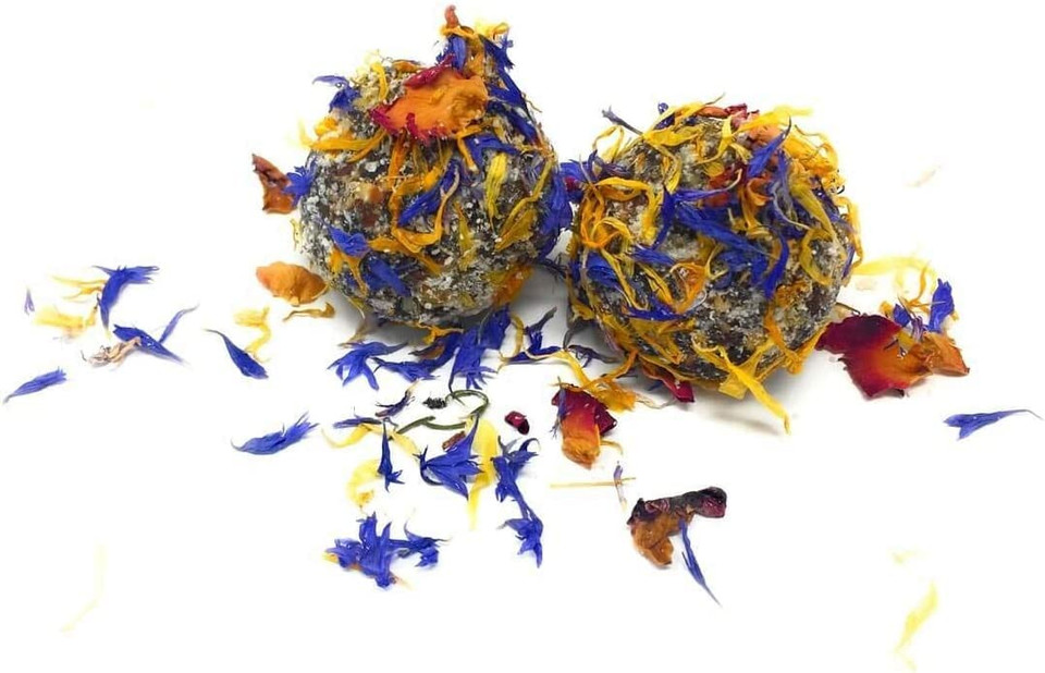 Spring Flower Blend  Edible Flowers - Rose, Cornflower And Marigold - All Natural, Culinary Grade Delights (0.35Oz) - Premium Quality - Perfect For Beverages, Cakes