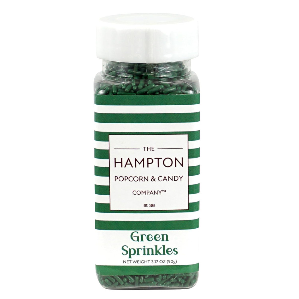 Blue Sprinkles Jimmies 11.28 Oz, Blue Sprinkles For Cake Decorating, Cake Sprinkles, Sprinkles For Baking, Ice Cream & More, Light Blue Sprinkles, The Hampton Candy Company