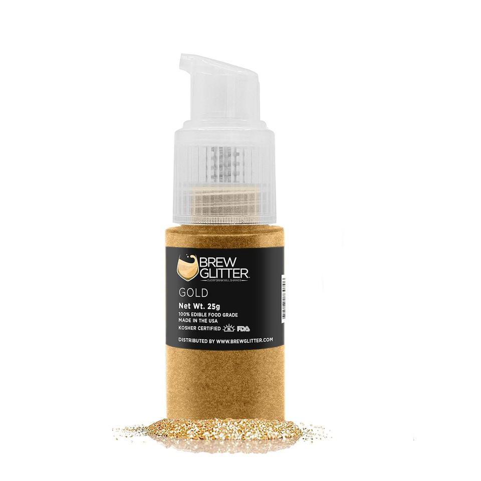 Brew Glitter - Purple (25G 1X Pump) | Edible Glitter For Drinks, Beer And Cocktail Beverages