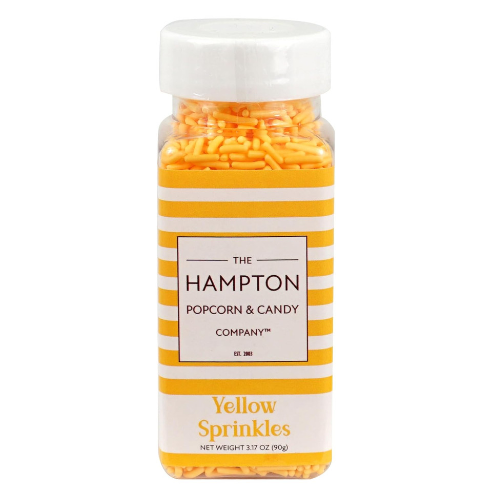 Rainbow Sprinkles Jimmies 3.17 Oz, Sprinkles For Cake Decorating, Cake Sprinkles, Sprinkles For Baking, Ice Cream & More, The Hampton Candy Company