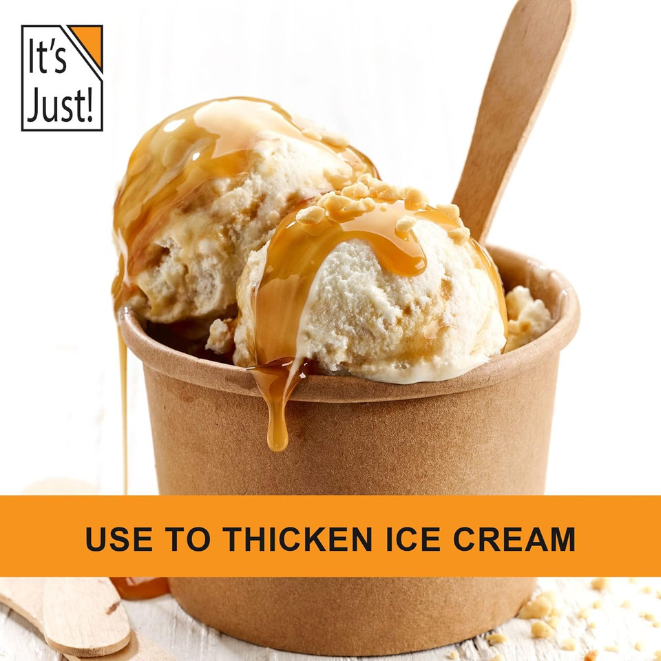 It'S Just - Guar Gum, Gluten-Free, Non-Gmo, Plant-Based Thickener & Binder, Thickens Cold Items, Keto Baking, Substitute Xanthan Gum, 8Oz