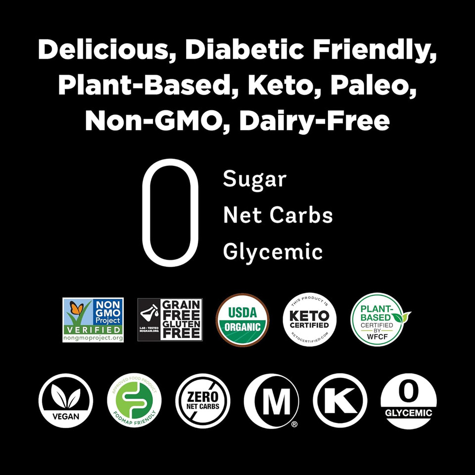 Rxsugar Khch00395965 16 Fl Oz Organic Vanilla Syrup