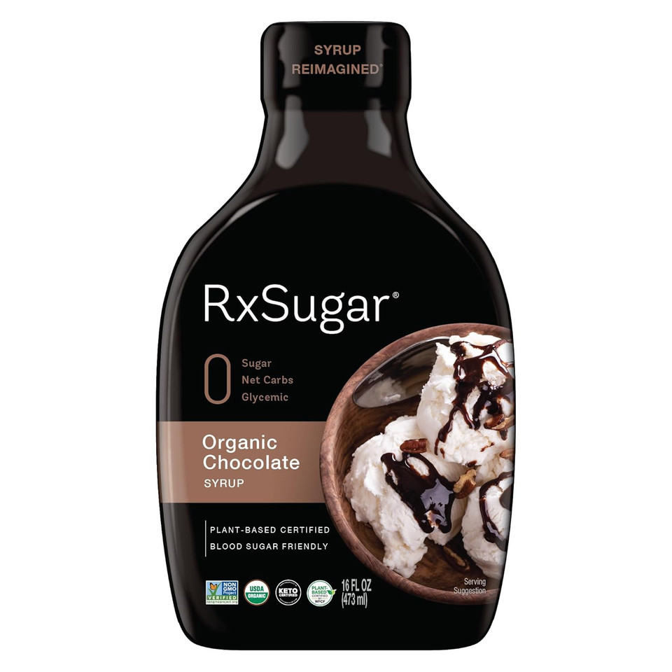 Rxsugar Khch00395964 16 Fl Oz Organic Cinnamon Syrup