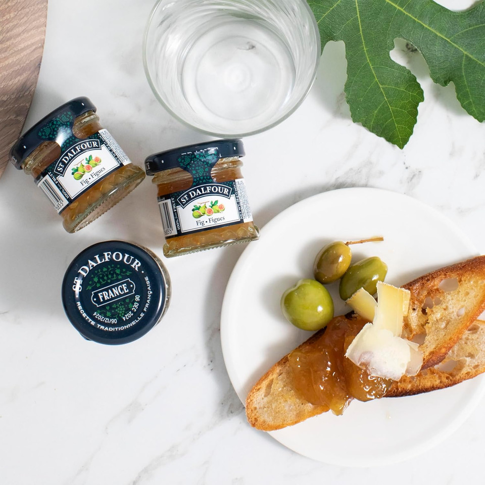 St. Dalfour Apple & Cinnamon Fruit Spread - 10Oz - 100% From Fruit & Cinnamon, No Artificial Ingredients, Non-Gmo, No Cane Sugars, All Natural, Made In France