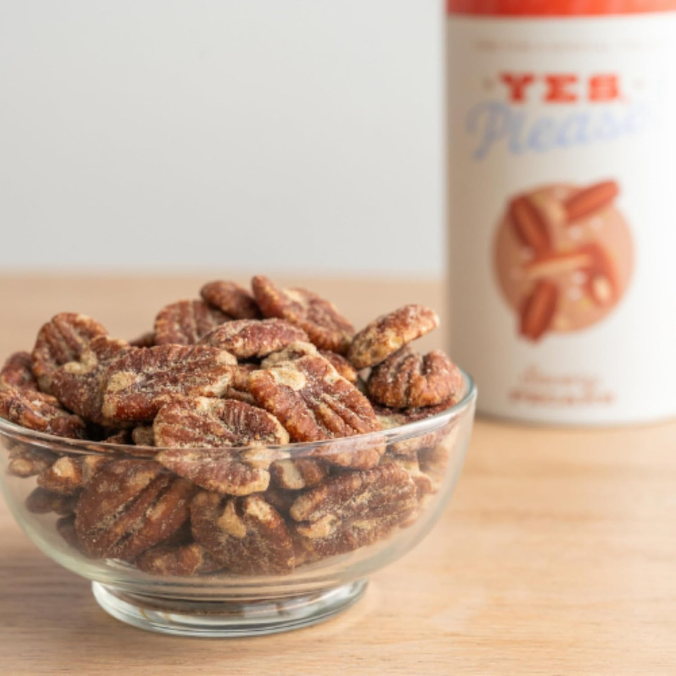 Savory Pecans - 5.5Oz, Onion, Garlic, Dill Seasoning - Gourmet Snack For Ipa, Whiskey, Shandy Pairing, Made With Coconut Oil