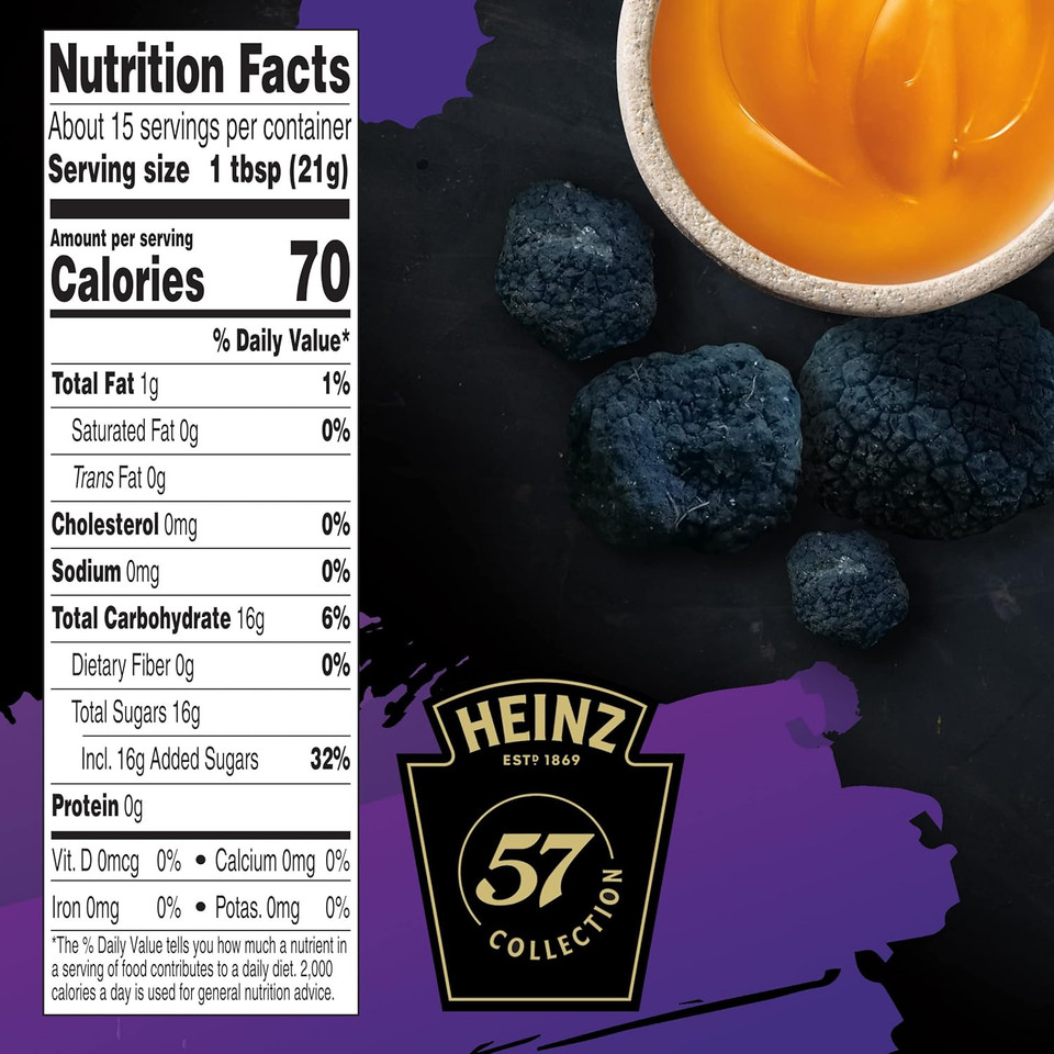 Heinz 57 Infused Honey With Black Truffle (11.25 Oz Bottle)