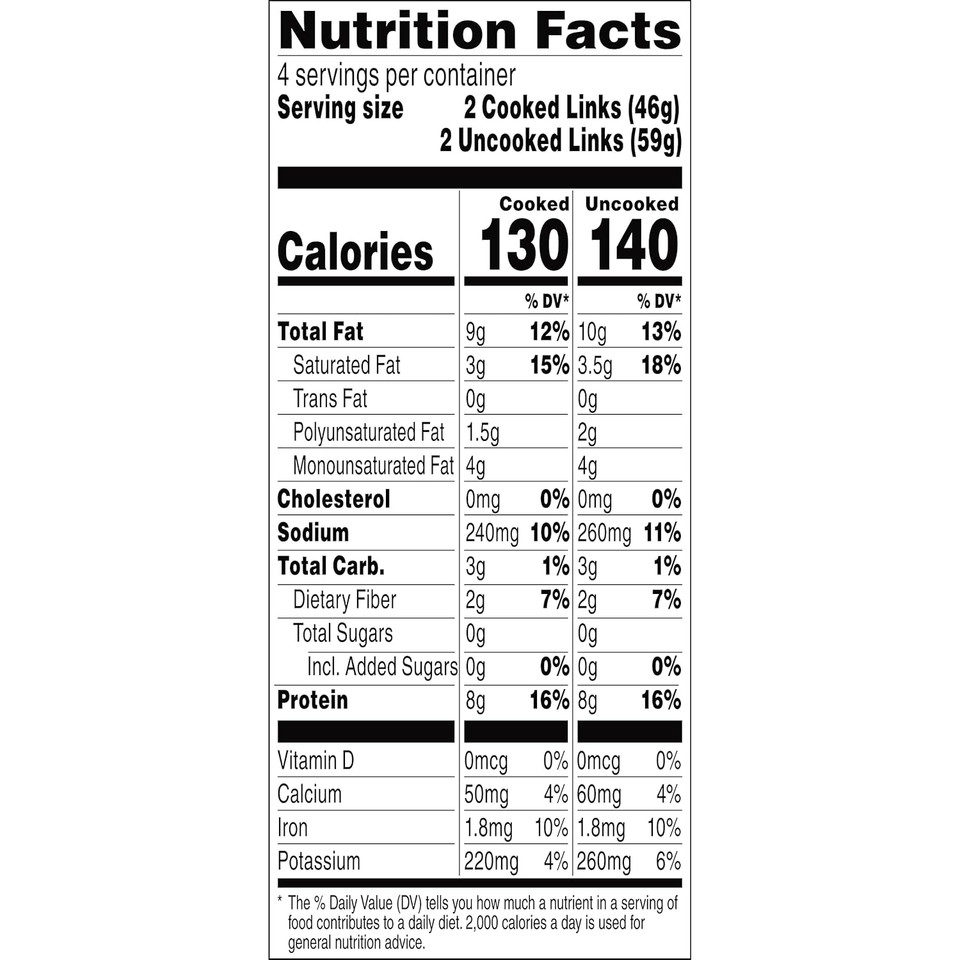 Beyond Breakfast Sausage Plant-Based Links, Original, 8.3 Oz