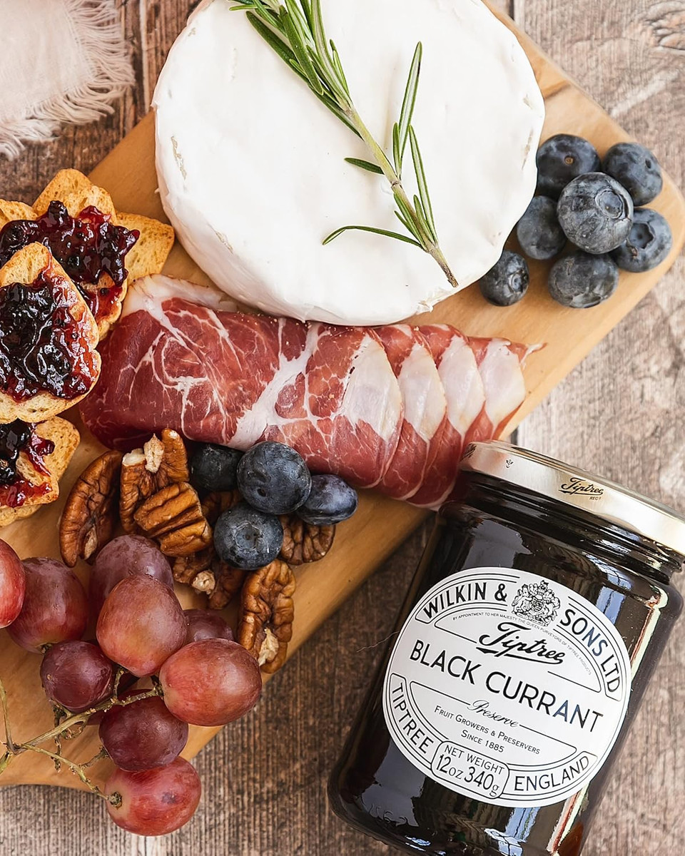 Tiptree Black Currant Preserve, 12 Ounce Jar