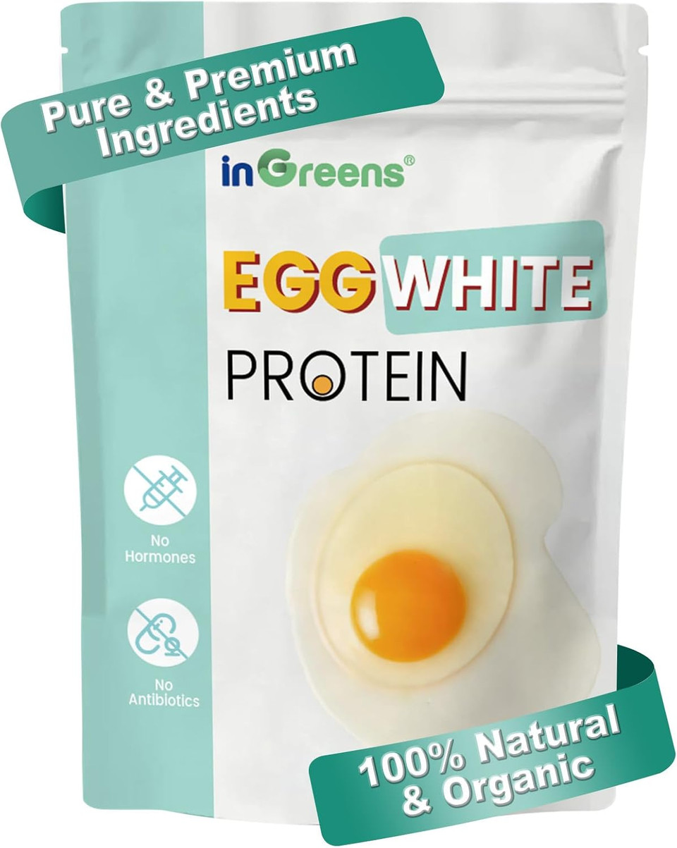 283G Egg White Powder | 10 Oz Egg White Protein Powder | Made In Usa | Gluten-Free | No Antibiotics | Lactose-Free For Baking | Cooking | Desserts