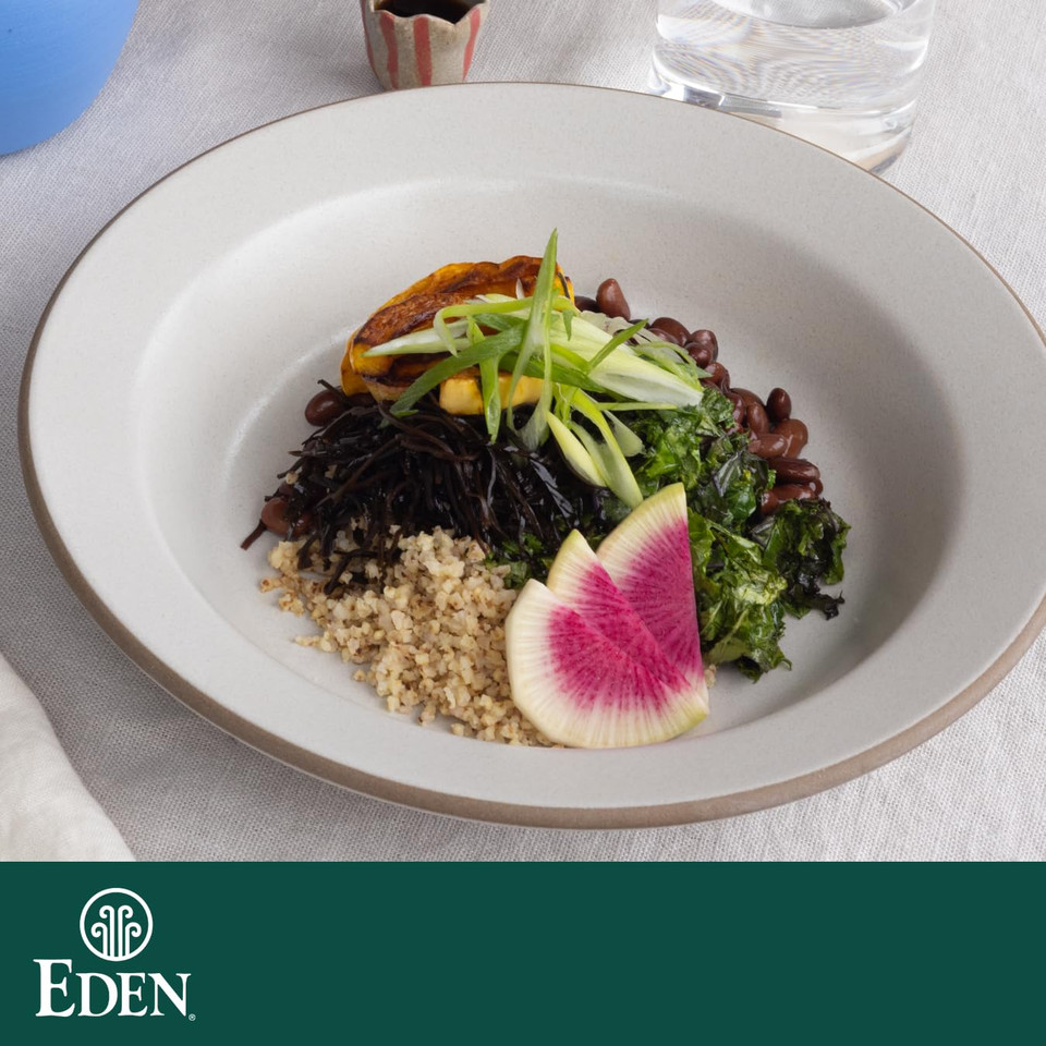 Eden Organic Black Soybeans, 15 Oz Can, Complete Protein, No Salt, Non-Gmo, Gluten Free, Vegan, Kosher, U.S. Grown, Heat And Serve, Macrobiotic, Soy Beans