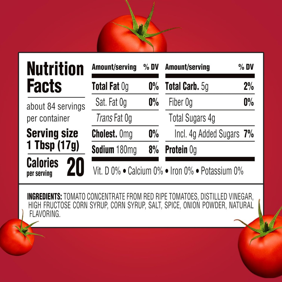 Heinz Tomato Ketchup, 4 X 900 G