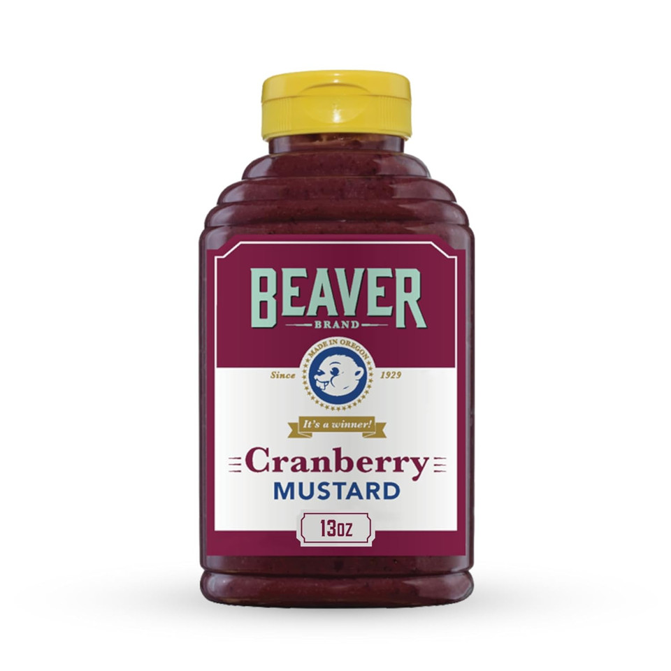 Beaver Mild Dijon Mustard, 11 Oz Squeeze Bottle