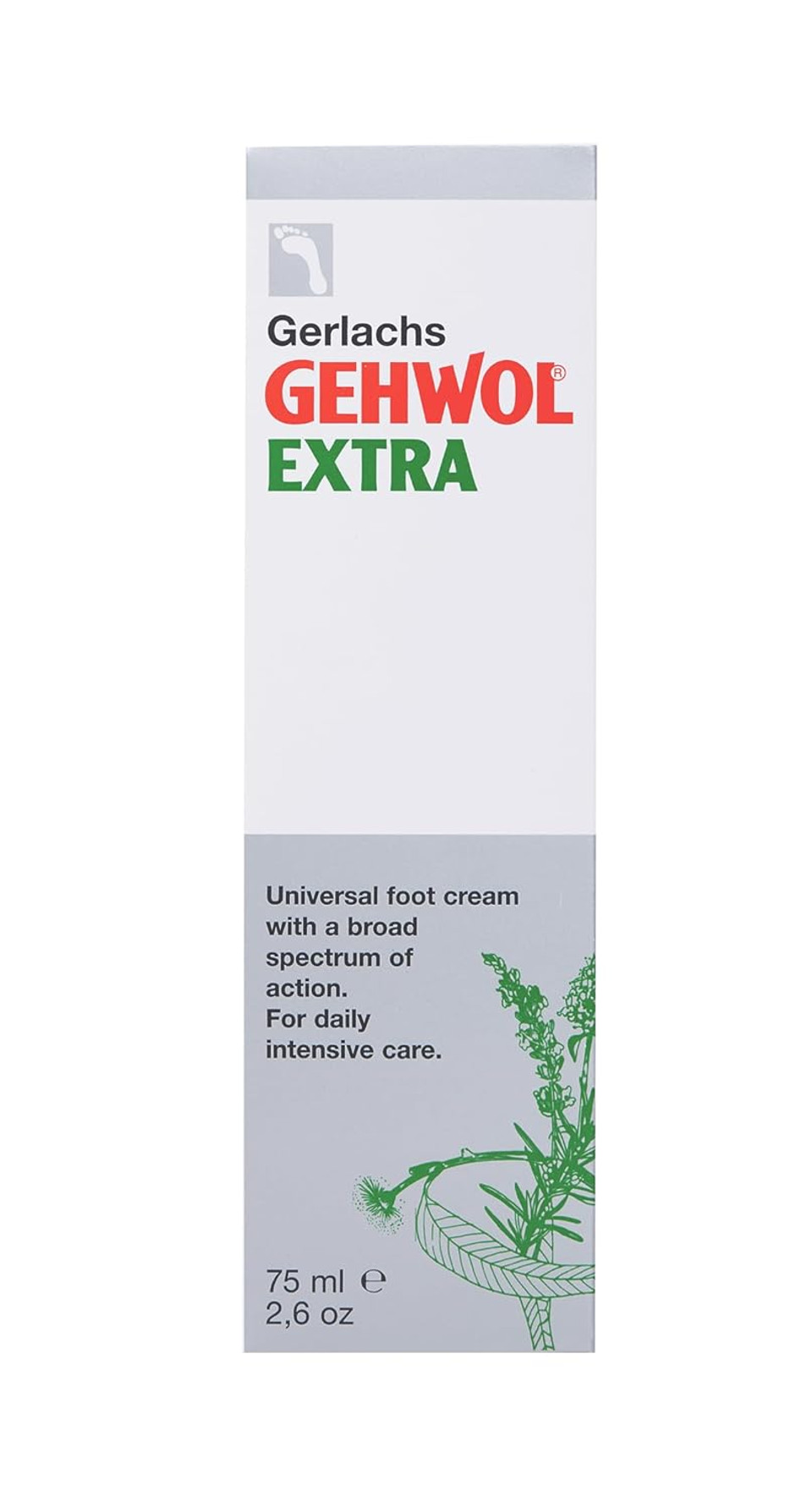 Gehwol Foot Cream Extra, 2.6 Oz