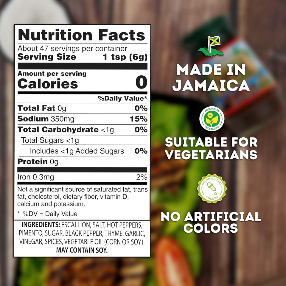 Grace Jamaican Mild Jerk Seasoning (Two 10 Oz Jars) - Mild Jerk Seasoning Jamaican Style - Caribbean Jerk Seasoning Mix For Jerk Chicken Seasoning & Oxtail Seasoning