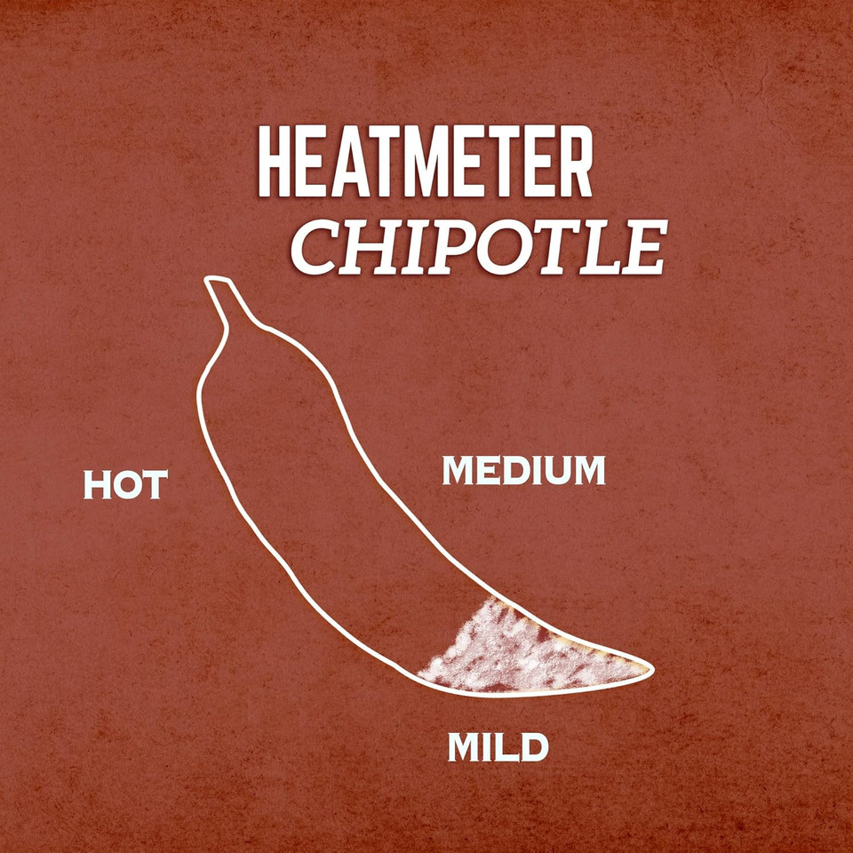 Cholula Chipotle Hot Sauce, 64 Fl Oz - One 64 Fluid Ounce Bulk Container Of Chipotle Pepper Sauce, Made With Chipotle, Arbol And Piquin Peppers, Perfect For Burgers, Wings, Hummus And More