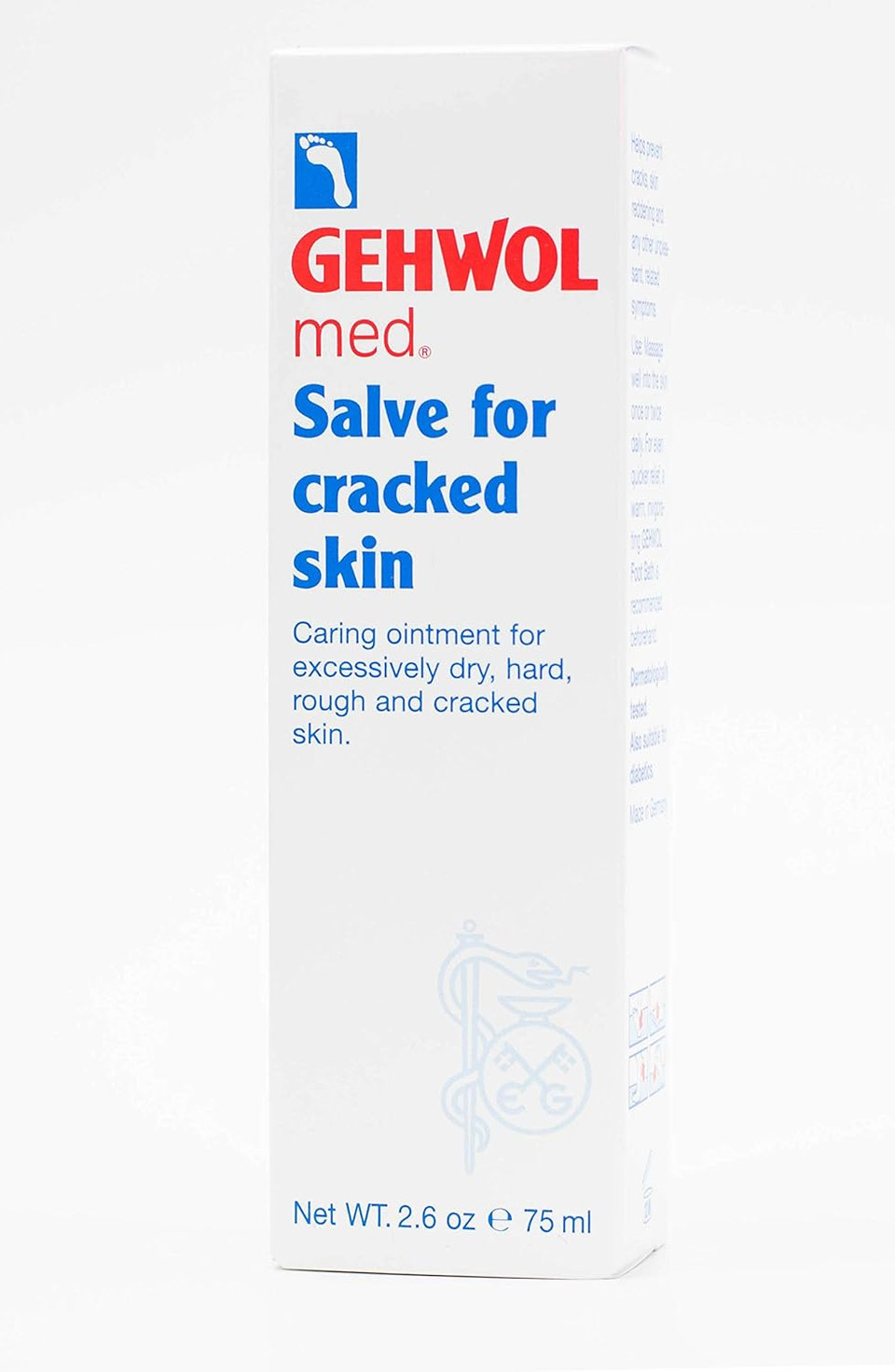 Gehwol Med Salve For Cracked Skin, 2.6 Oz