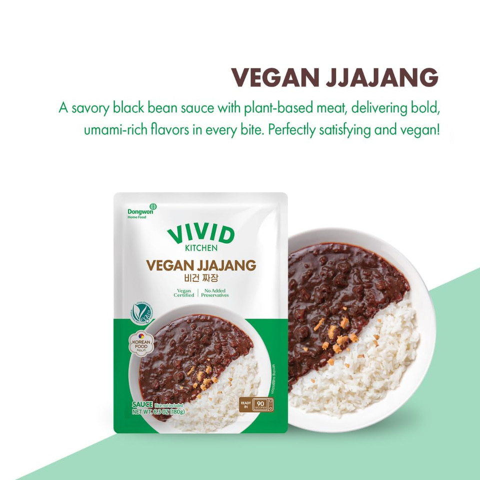 Vivid Kitchen Vegan Sauce  Plant-Based |No Animal Ingredients, Cholesterol-Free, Keto-Friendly, Ready-To-Eat In 90 Seconds! (3Packs) (Vegan Spicy Curry Sauce)