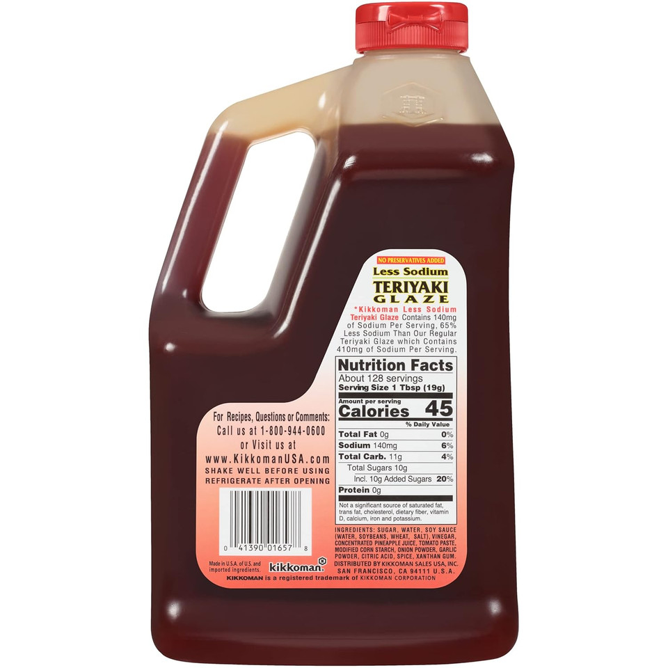 Kikkoman Glaze, Teriyaki, 5 Pound