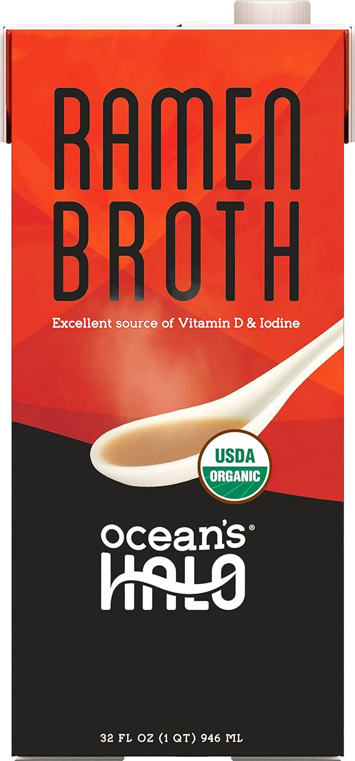 Ocean'S Halo, Organic And Vegan Ramen Broth, 32 Fl Oz