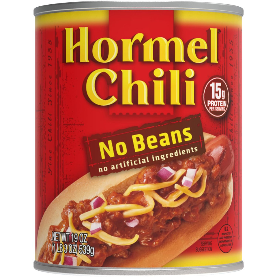 Hormel Chili No Beans, 25 Oz