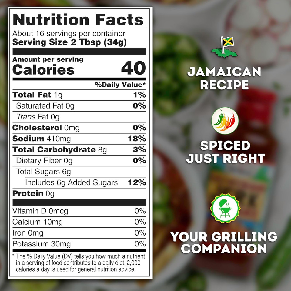 Grace Jamaican Style Jerk Marinade And Jerk Bbq Sauce - 2 Bottles