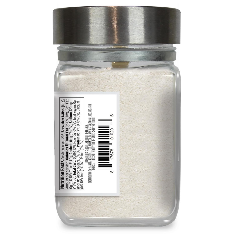 5 Oz. Chef'S Jar - Cyprus Flake Salt By San Francisco Salt Company