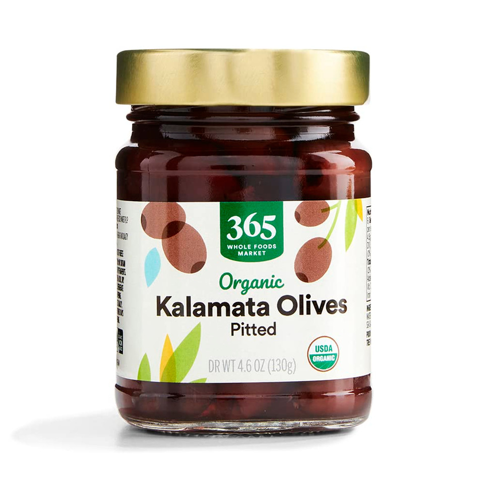 365 By Whole Foods Market, Organic Pitted Kalamata Olives, 4.6 Ounce