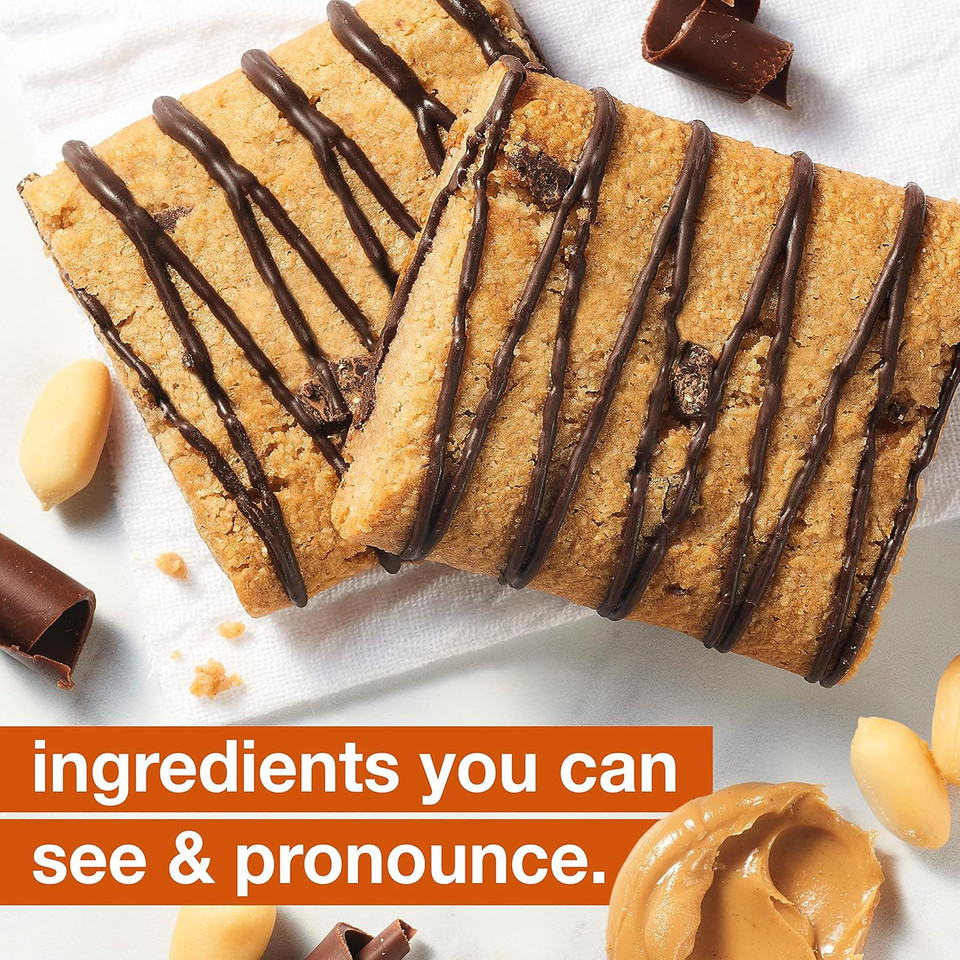 Kind Soft Baked Squares, Peanut Butter Almond Flour Blondie, Healthy Snack Bars, Gluten Free, 5G Protein, 6 Count