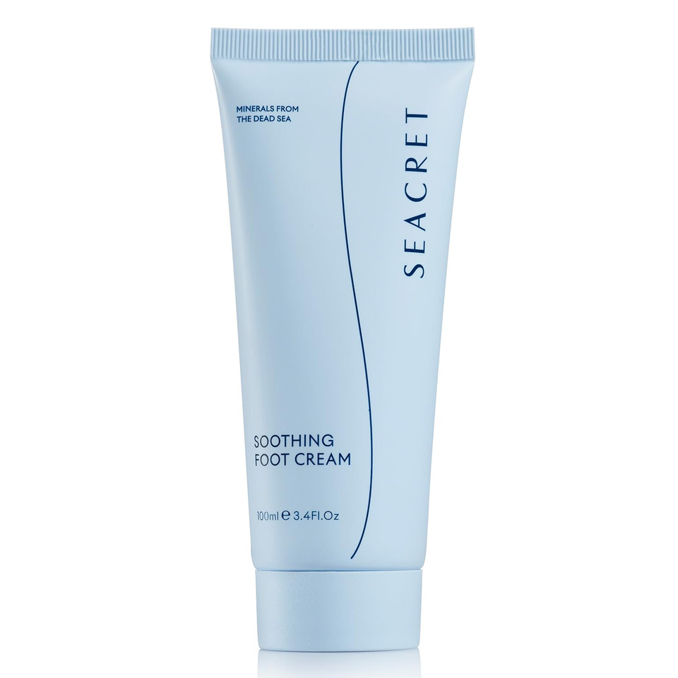Seacret Foot Cream - Enriched With Tea Tree Oil, Shea Butter, Cocoa Butter, Olive Oil, And Dead Sea Minerals