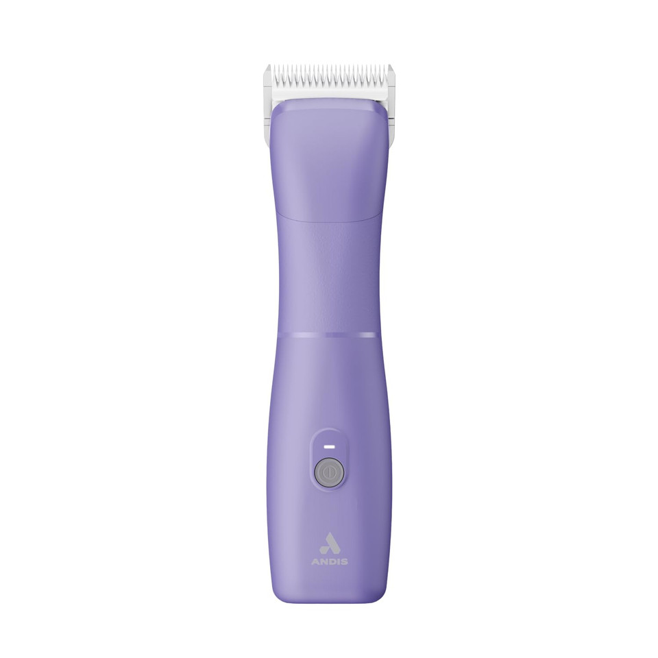 Andis Emerge Lithium-Ion Cordless Detachable Blade Dog Clipper, For All Coats & Breeds, Purple, 560489