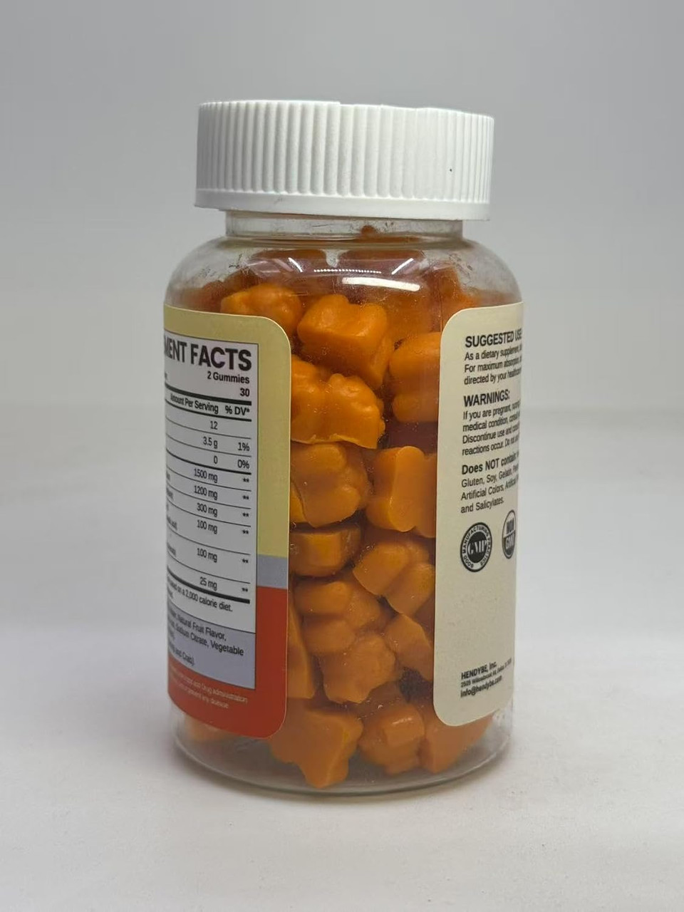 Glucosamine Chondroitin Gummies Sugar Free, Gummies Supplements For Adults Men & Women, 60 Count