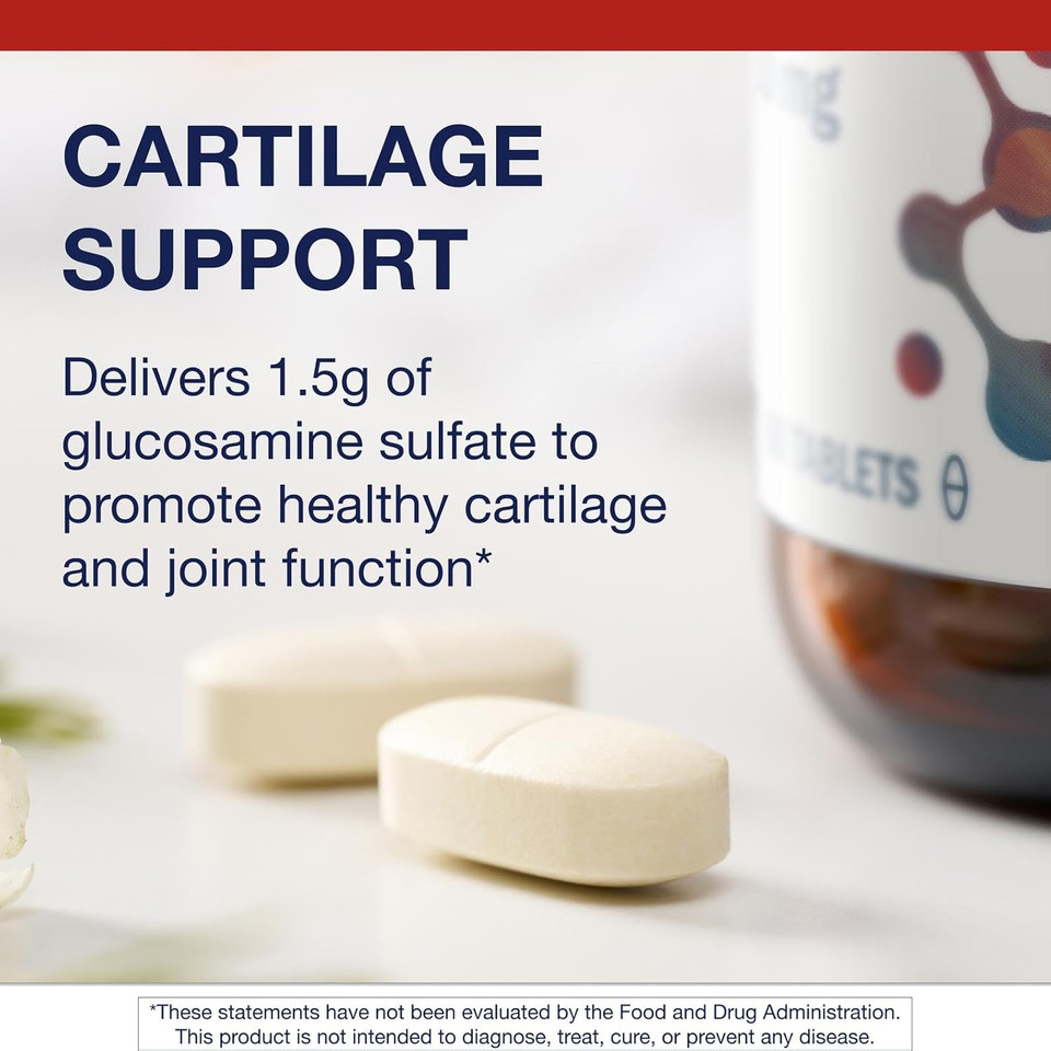 Metagenics Glucosamine Sulfate 750 Mg - Joint Support, Mobility & Cartilage Supplement* - With Vit C - Support Joints* - Non-Gmo & Gluten-Free - 60 Tablets