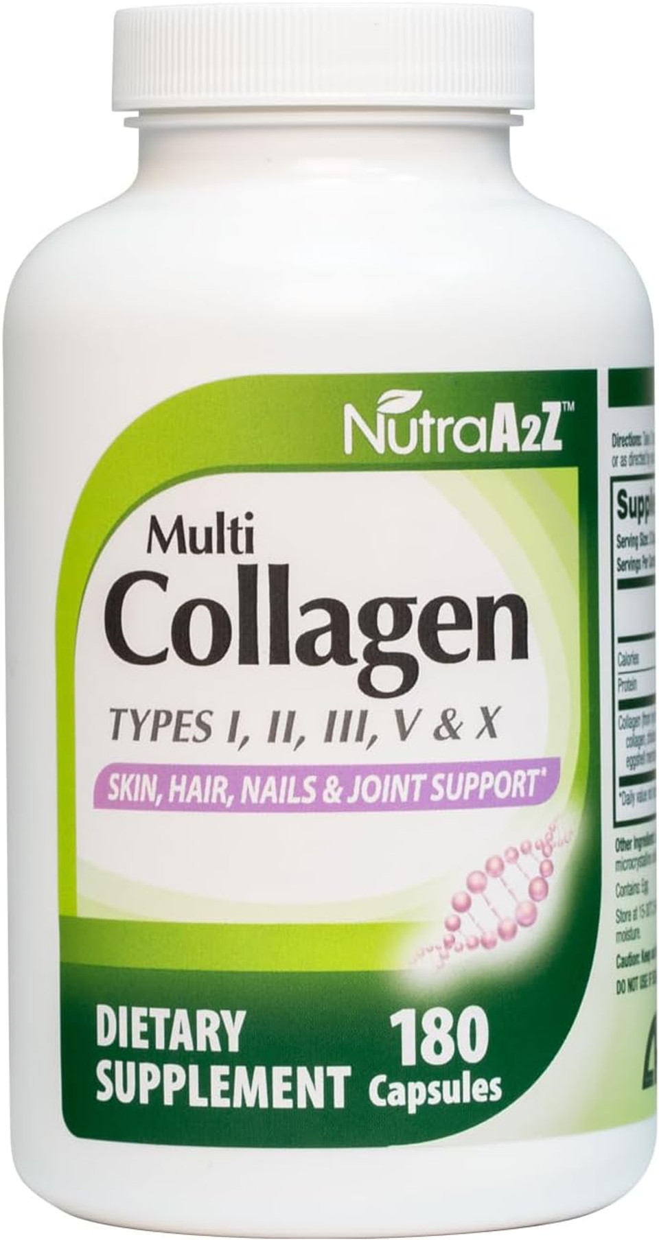 Multi Collagen Pills 1735Mg -180 Collagen Capsules (60 Servings) - Types I, Ii, Iii, V & X For Healthy Skin, Hair, Nails & Joint Support Multi Collagen Pills 1735Mg -180 Collagen Capsules (60 Servings) - Types I, Ii, Iii, V & X For Healthy Skin, Hair, Nails & Joint Support