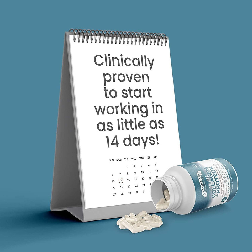 Multi Collagen Peptides Powder Drink Plus, For Women & Men - Type I, Ii, Iii, V, X, Blend With Digestive Enzyme  For Skin, Hair, Nails, Joints Health, Unflavored, 60 Cap