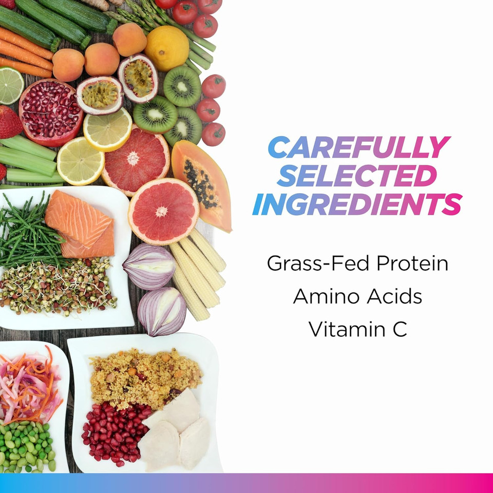 Livingood Daily Vanilla Collagen Powder For Women & Men, Hydrolyzed Collagen Peptides Powder With Vitamin C, Protein With 20 Amino Acids, Type I & Iii, Grass Fed, Keto, Paleo, Gluten Free, 30 Srvgs