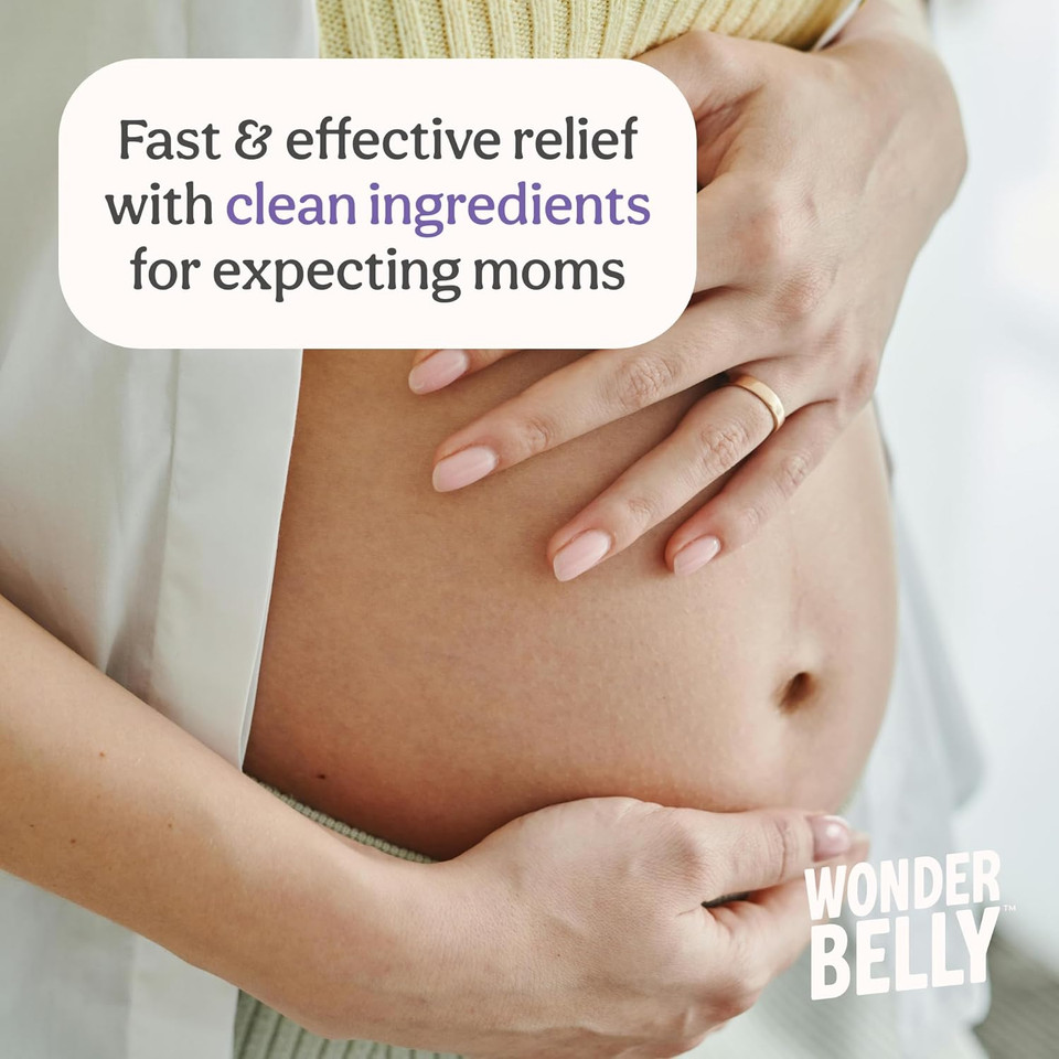 Wonderbelly Antacid, Effective Heartburn And Instant Acid Indigestion Relief, Extra Strength Chewable Tablets, 1000 Mg Calcium Carbonate, No Talc Or Dye, Tropical Fruit, 120 Count