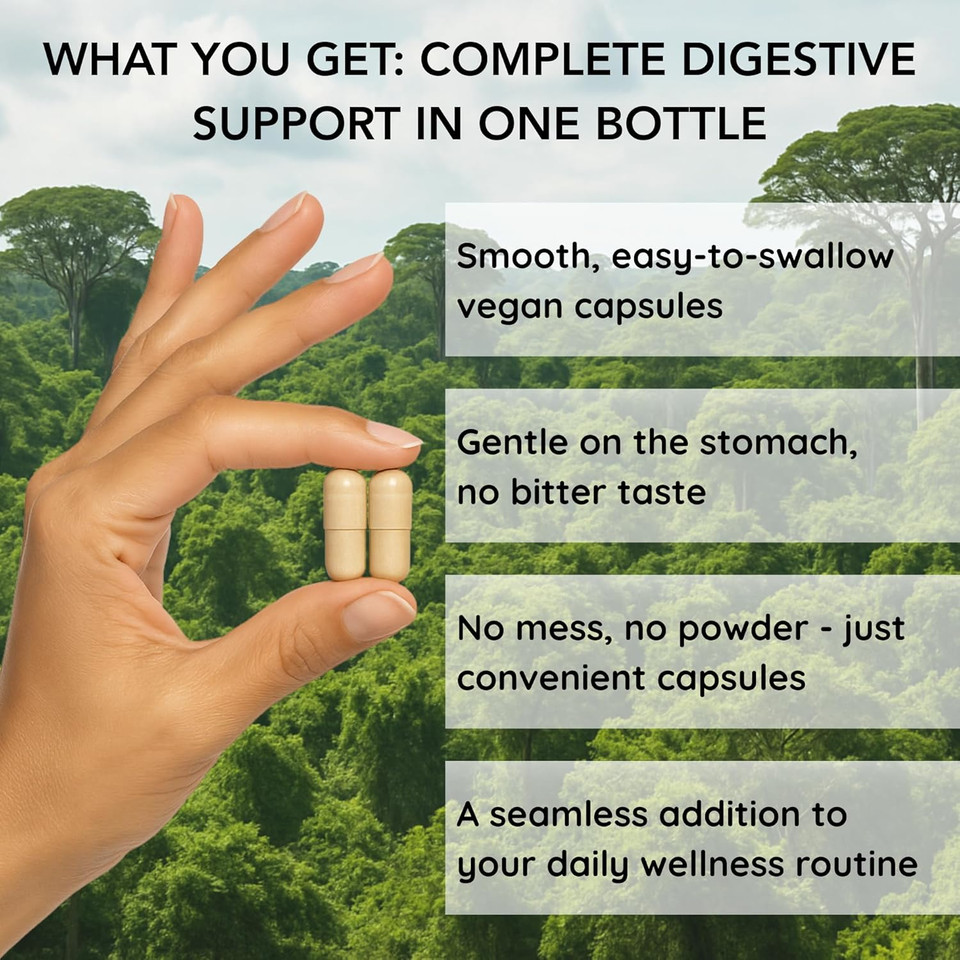 Quinine, Cinchona 120 Capsules - Supplement For Digestive Health Support - Natural Cinchona Officinalis Bark - High Potency