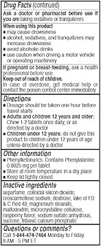 Rising Health Motion Relief And Nausea - Meclizine Hcl 25Mg - Antiemetic, Motion Relief Chewable Tablets (1000)