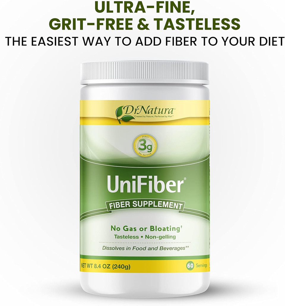 Dr. Natura® Unifiber, Natural Fiber Supplement, 8.4-Ounce