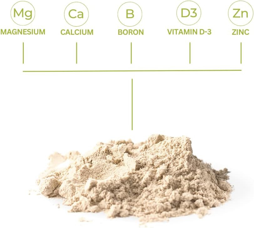 Youngevity Beyond Osteo-Fx Powder  1200 Mg With Vitamin D3, Tri-Calcium Phosphate, Magnesium, And Zinc  Calcium Citrate Supplement For Women & Men  Non-Gmo, Gluten-Free  Tropical Vanilla