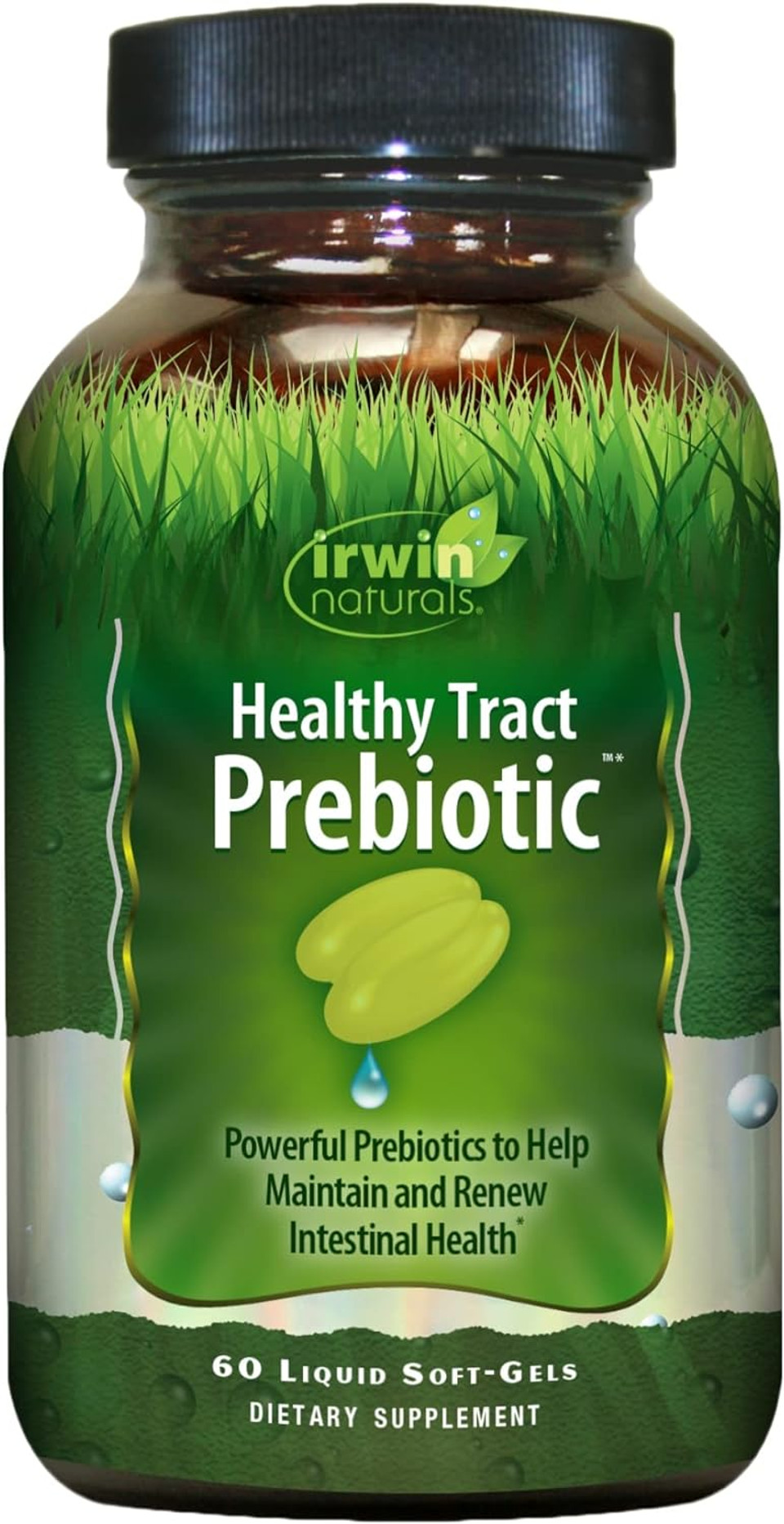Irwin Naturals Healthy Tract Prebiotic Supplement, 60 Count