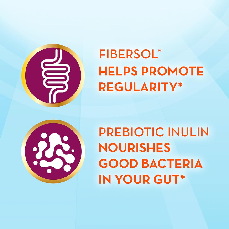 Metamucil Fiber Supplement, Unflavored Clear Mixing Powder, No Grit, No Sugar Added, Plant Based Prebiotic Fiber Supplement Blend For Daily Digestive Health, 75 Teaspoons