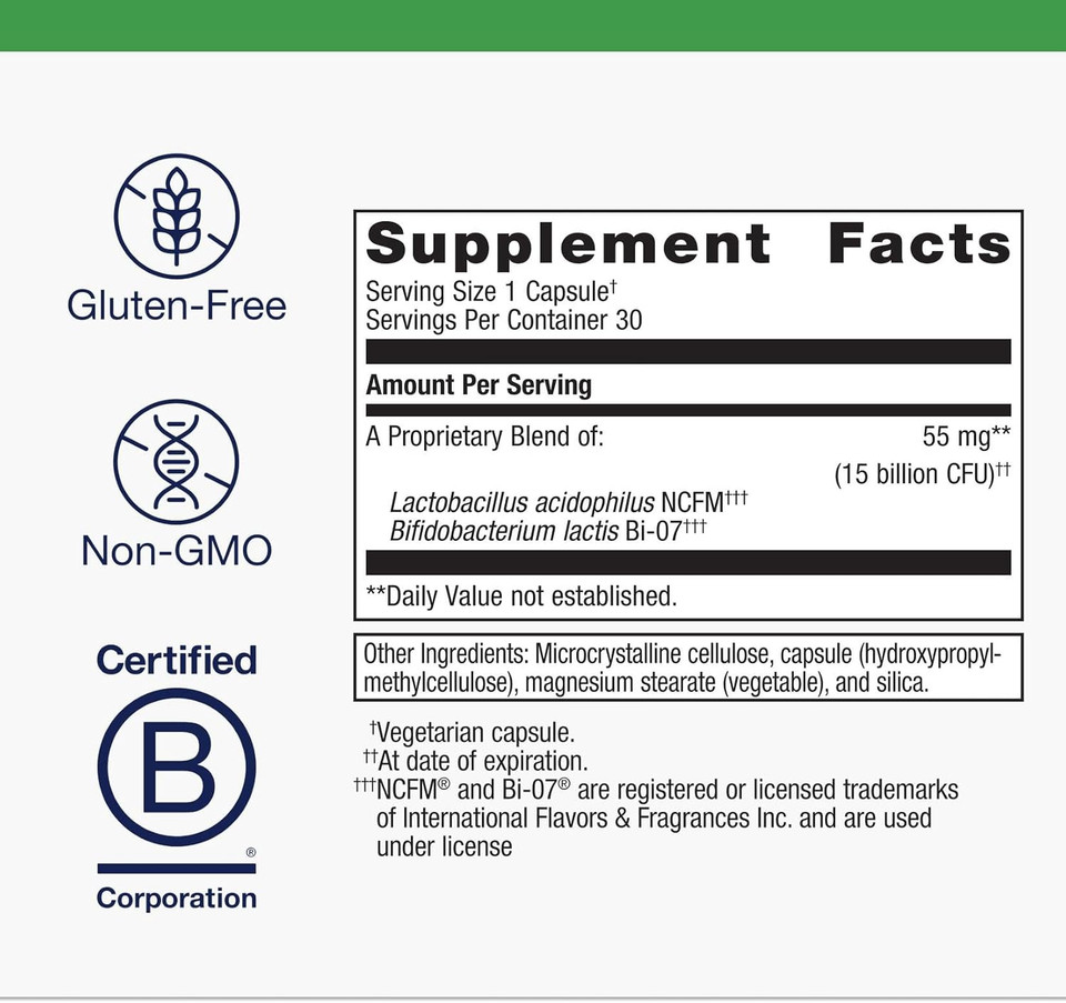 Metagenics Ultraflora Balance Probiotic - Daily Gut Health Supplement* - Offers Digestive & Immune System Support* - Vegetarian, Non-Gmo & Gluten-Free - 120 Capsules