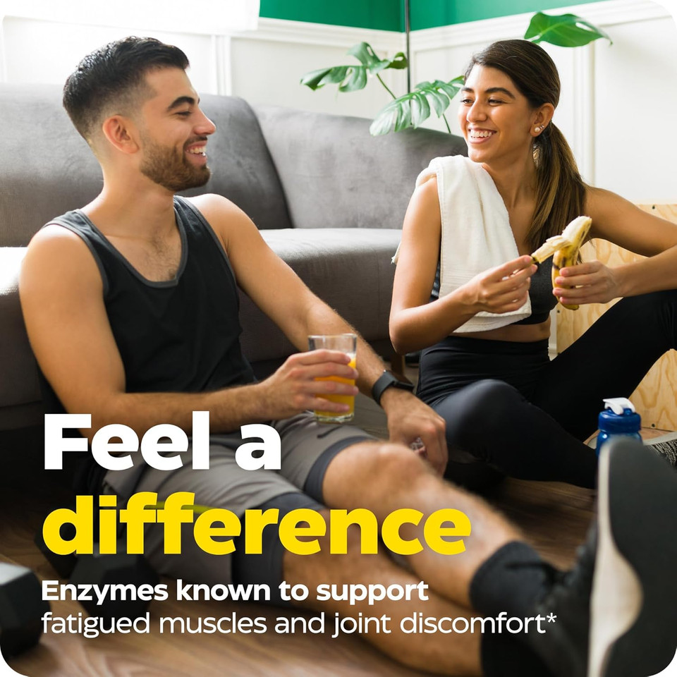 Enzymedica, Repair Gold, Proteolytic Enzymes, Joint Support Supplement, With Serrapeptase, 120 Count