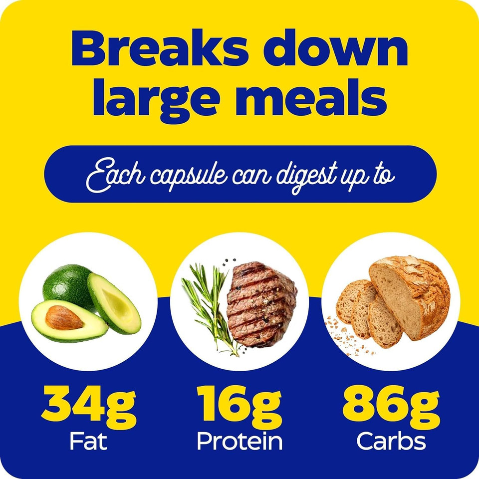 Enzymedica Digest Gold + Atpro, Maximum Strength, Fast-Acting, Helps Digest Large Meals, For Bloating And Gas, 90 Capsules