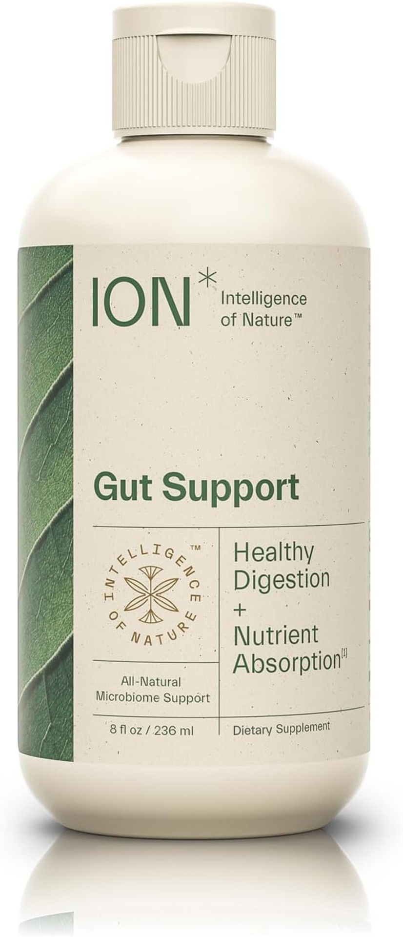 Ion* Intelligence Of Nature Gut Support Liquid | Promotes Digestive Wellness, Strengthens Immune Function, Alleviates Gluten Sensitivity, Enhances Mental Clarity | 2-Week Supply (8 Oz.) Ion* Intelligence Of Nature Gut Support Liquid | Promotes Digestive Wellness, Strengthens Immune Function, Alleviates Gluten Sensitivity, Enhances Mental Clarity | 2-Week Supply (8 Oz.)
