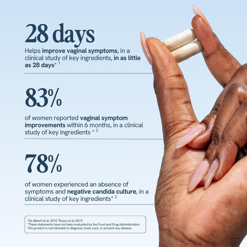 Happy V Dr. Formulated Vaginal Probiotics For Women Odor & Itch Support, Urinary & Gut Health, Ph Balance | Womens Daily Probiotic With Patented Prebiotics & Lactobacillus For Feminine Wellness Happy V Dr. Formulated Vaginal Probiotics For Women Odor & Itch Support, Urinary & Gut Health, Ph Balance | Womens Daily Probiotic With Patented Prebiotics & Lactobacillus For Feminine Wellness