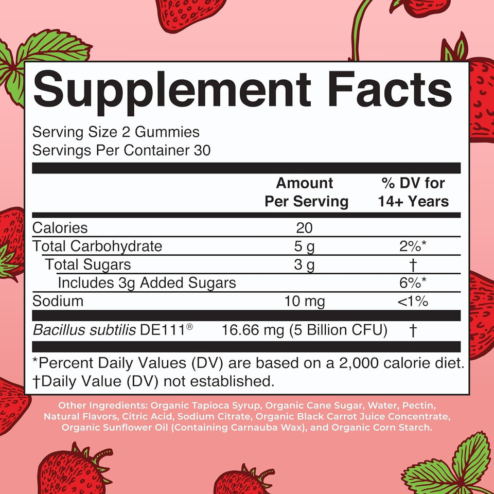 Maryruth Organics Usda Organic Probiotic Gummies |Probiotics Forwomen & Men Digestive Health & Gut Comfort Supplement 5 Billion Cfu | Immune & Digestive Support | Vegan | Non-Gmo | 60 Count Maryruth Organics Usda Organic Probiotic Gummies |Probiotics Forwomen & Men Digestive Health & Gut Comfort Supplement 5 Billion Cfu | Immune & Digestive Support | Vegan | Non-Gmo | 60 Count